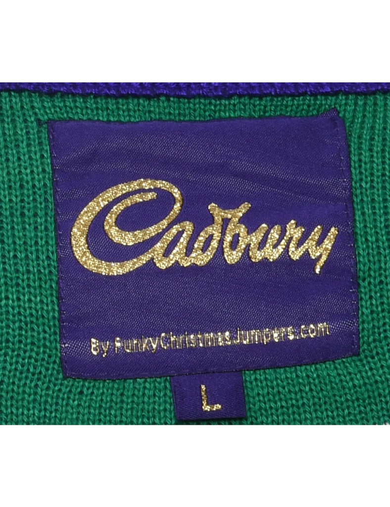 Festive Season Cadbury Christmas Jumper - L