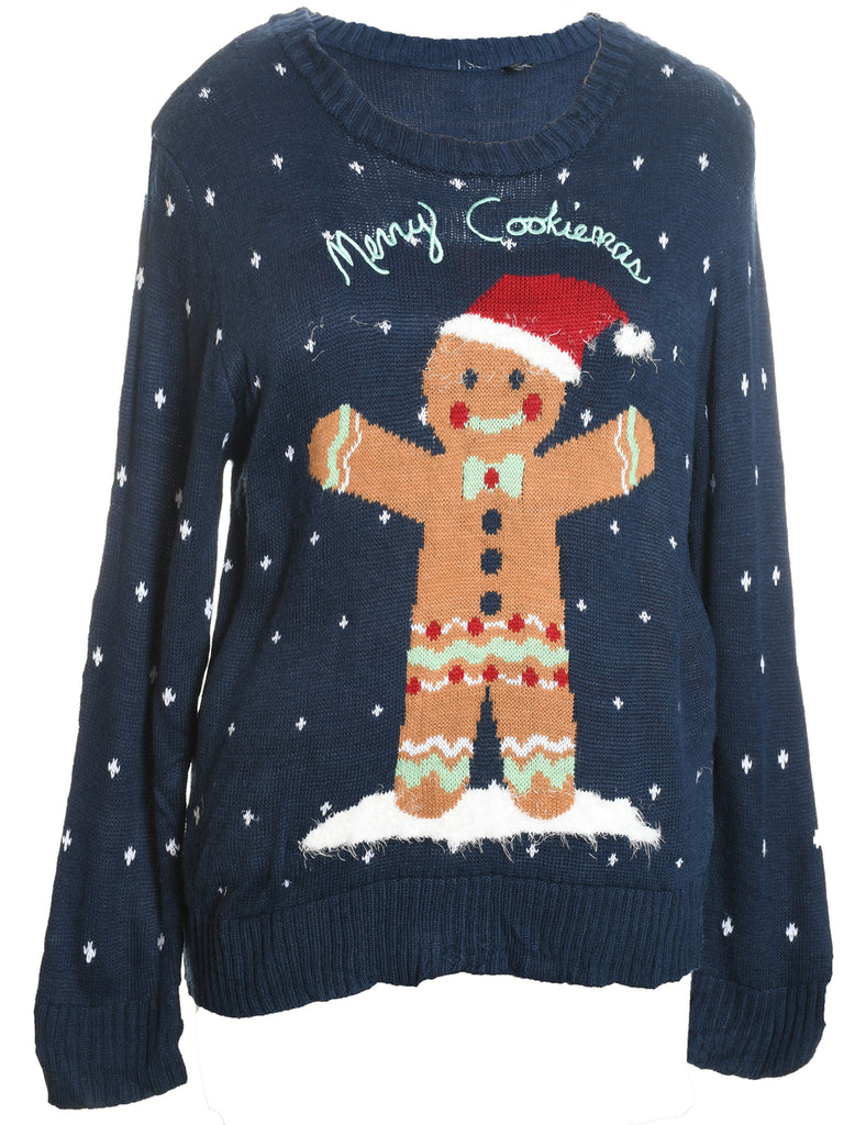 Festive Season Christmas Jumper - XL