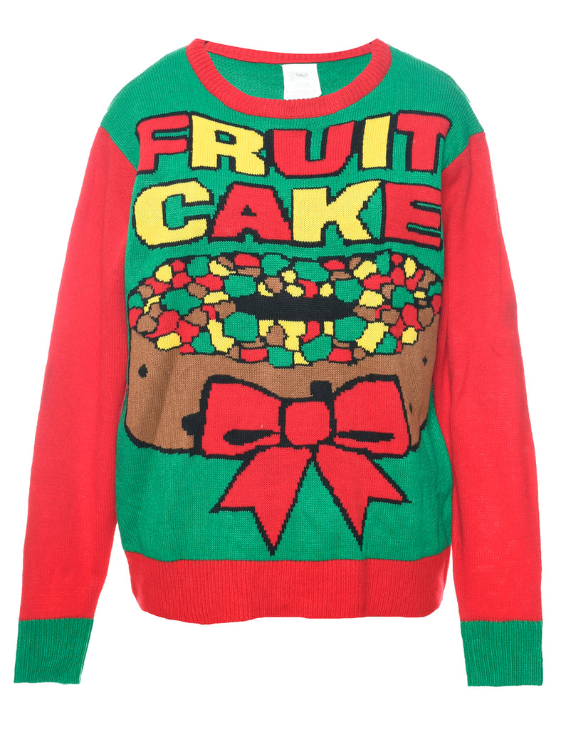 Festive Season Christmas Jumper - M