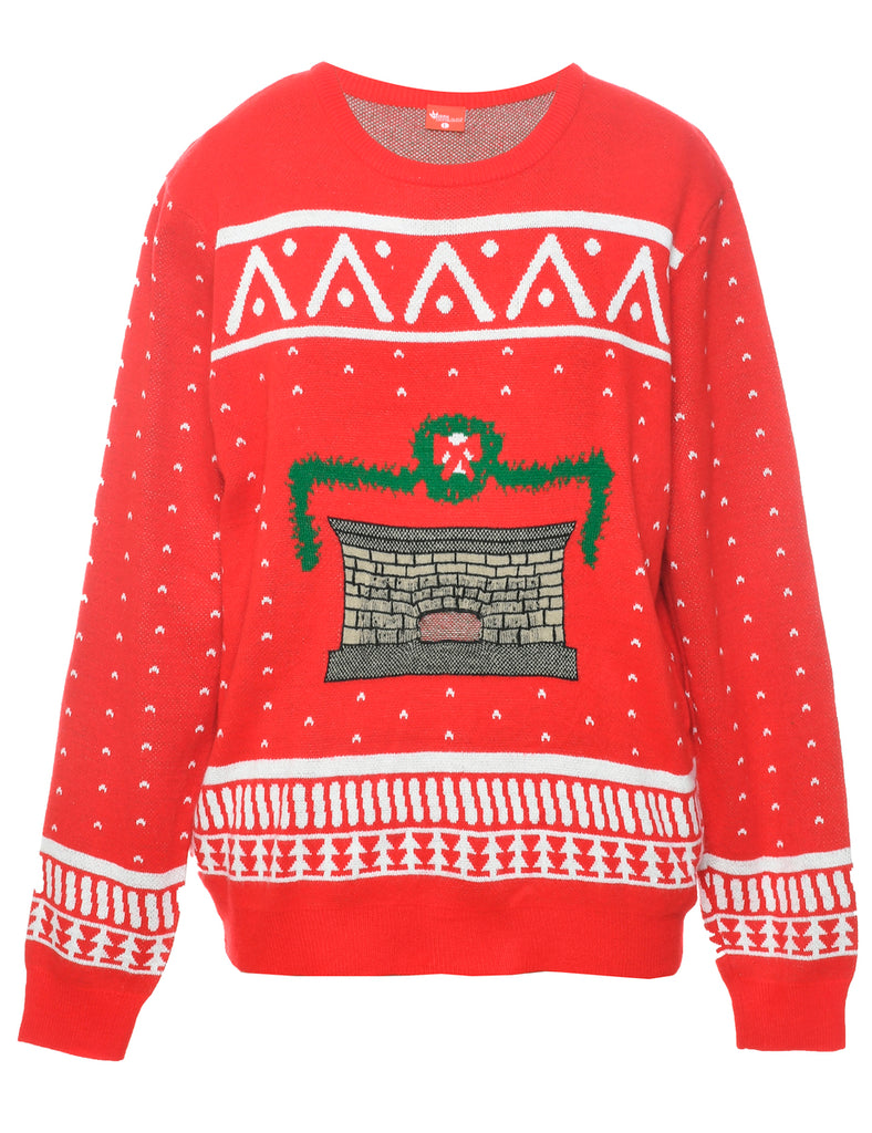 Festive Season Christmas Jumper - L