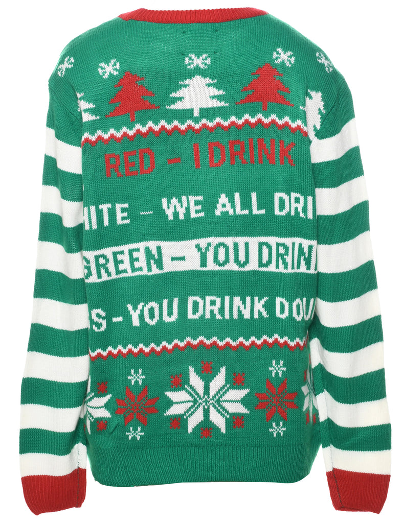 Festive Season Christmas Jumper - L