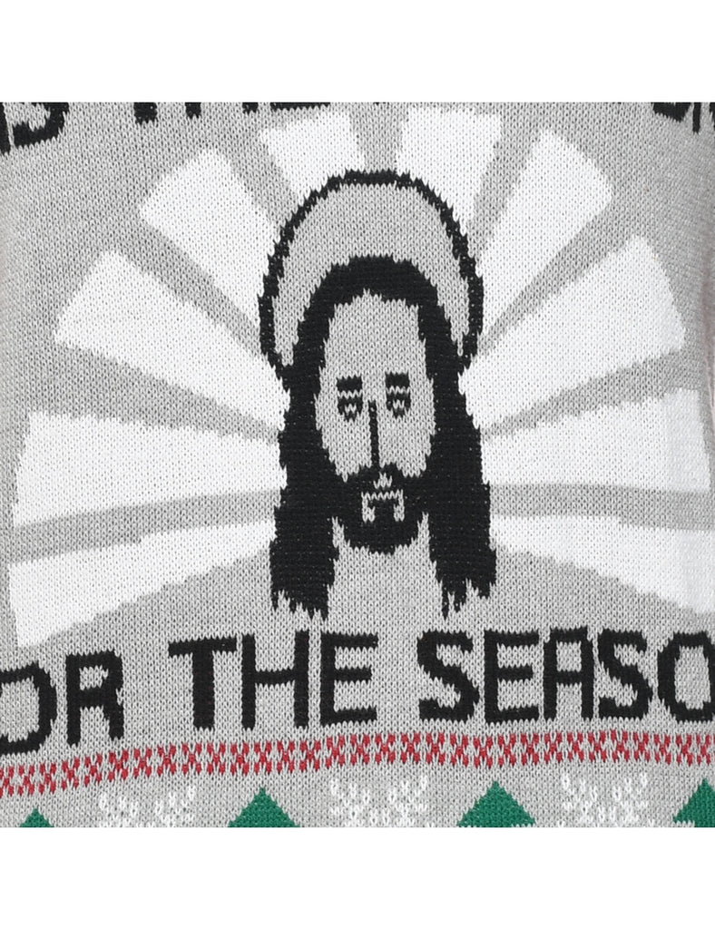 Festive Season Christmas Jumper - M