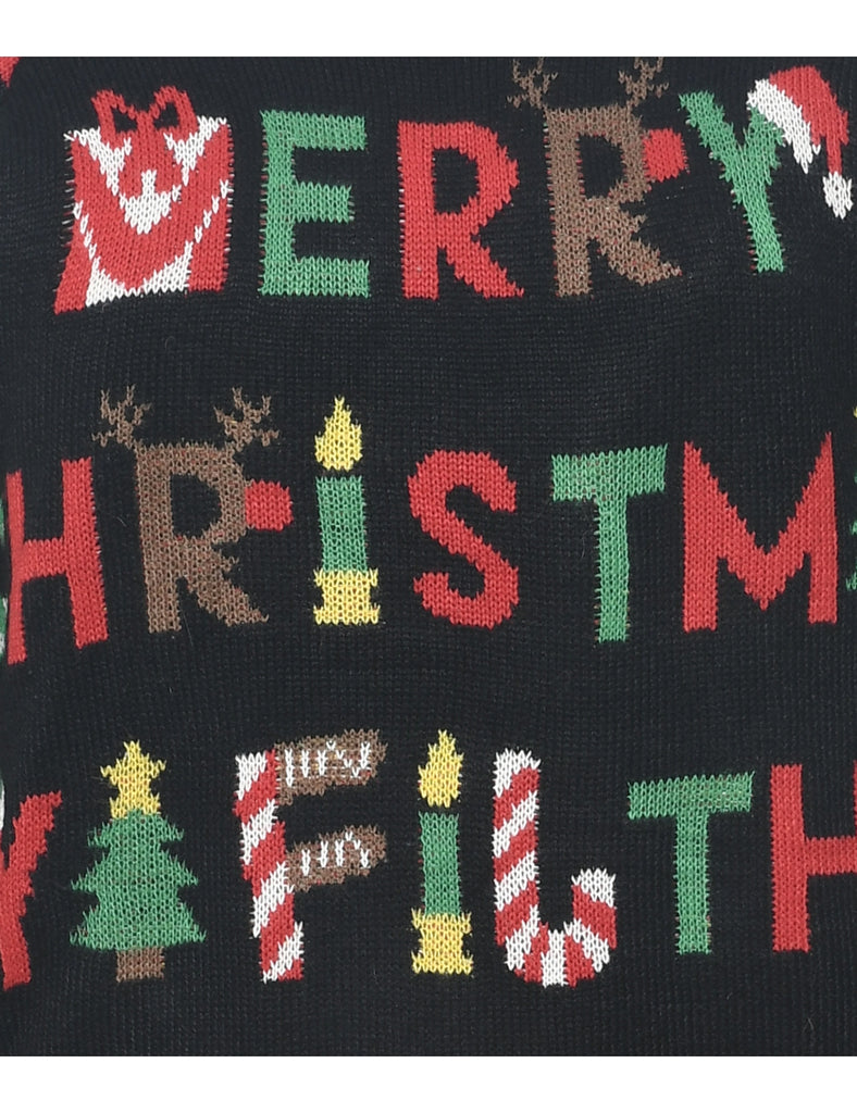 Festive Season Christmas Jumper - S