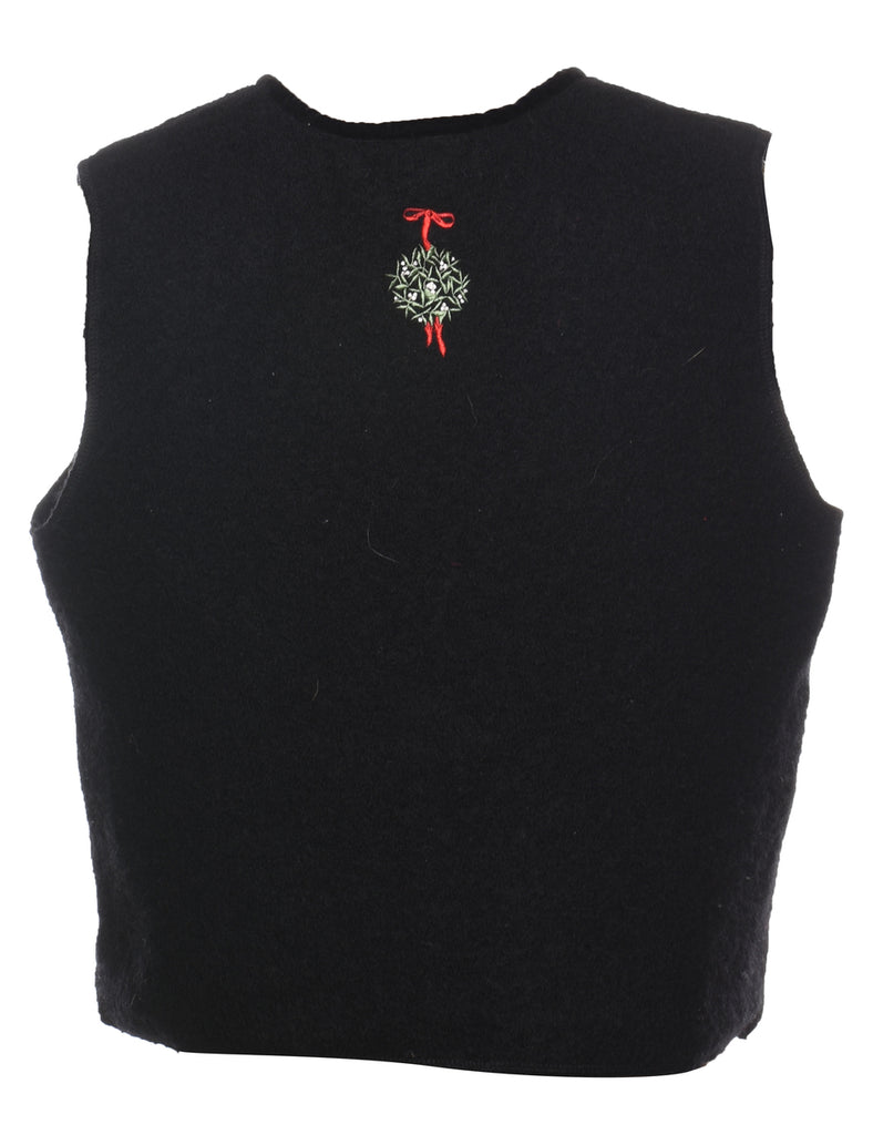 Festive Season Christmas Sweater Vest - L