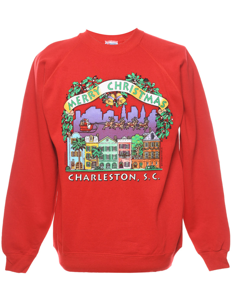 Festive Season Christmas Sweatshirt - L