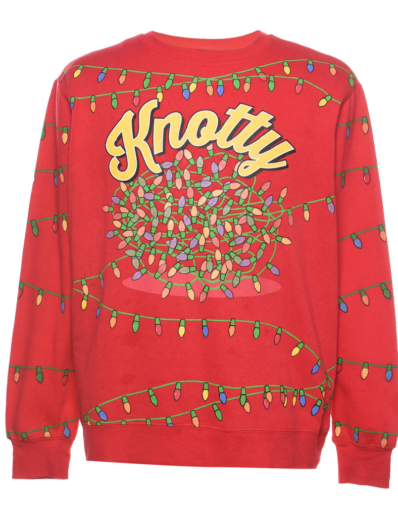 Festive Season Christmas Sweatshirt - M