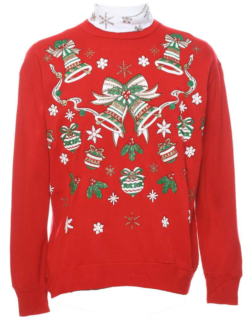 Festive Season Christmas Sweatshirt - L