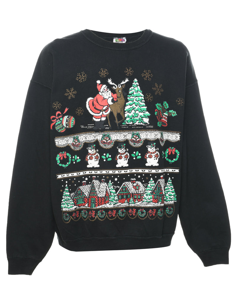 Festive Season Christmas Sweatshirt - XL