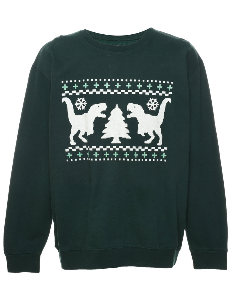 Festive Season Christmas Sweatshirt - L