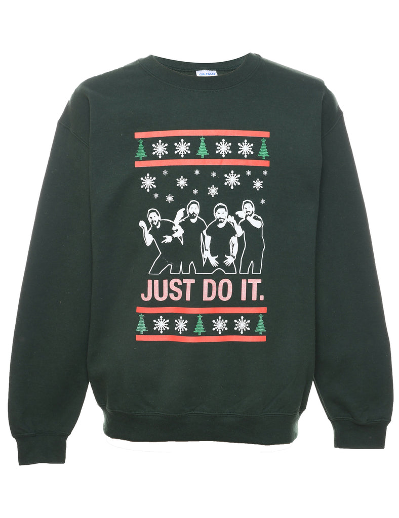 Festive Season Christmas Sweatshirt - M