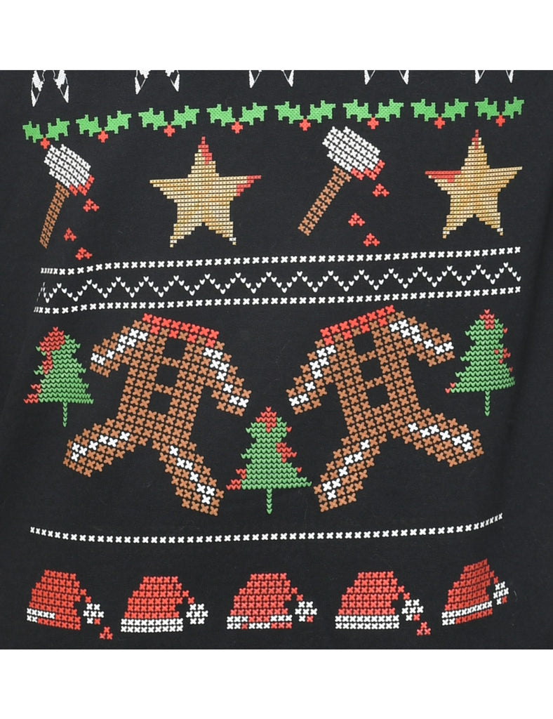 Festive Season Christmas Sweatshirt - S