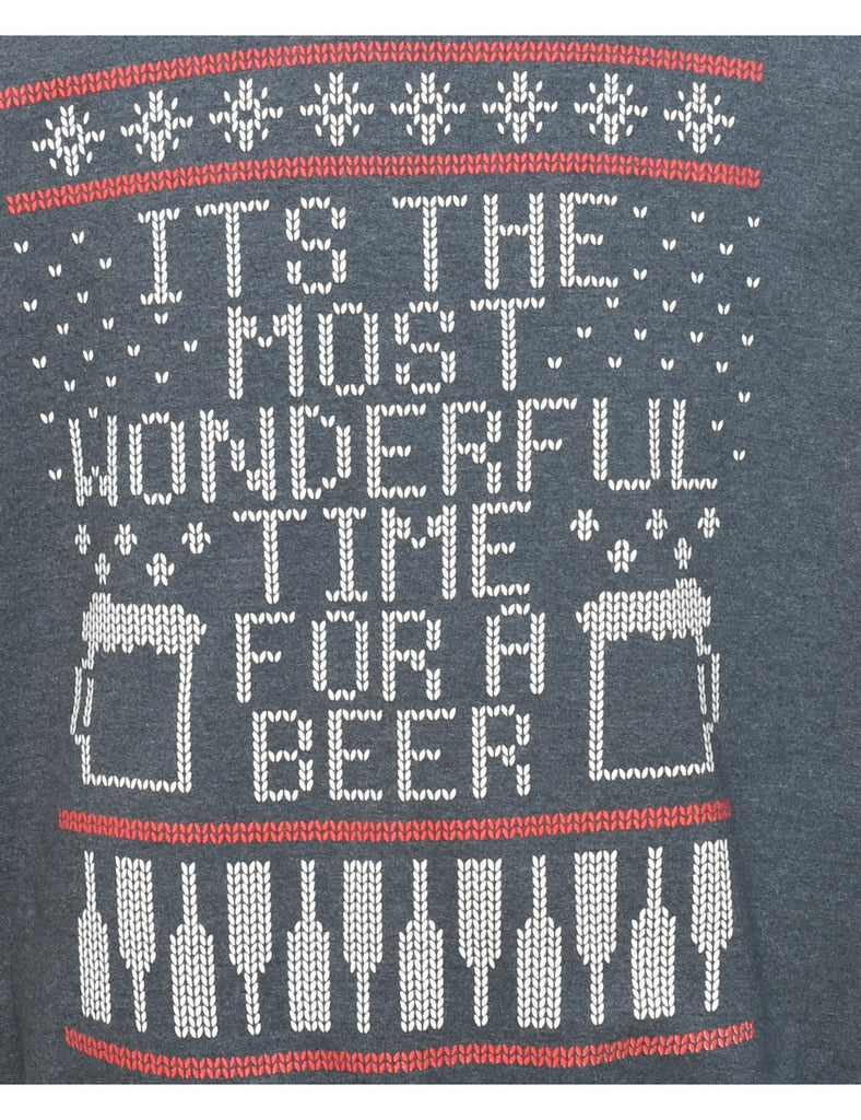 Festive Season Christmas Sweatshirt - M