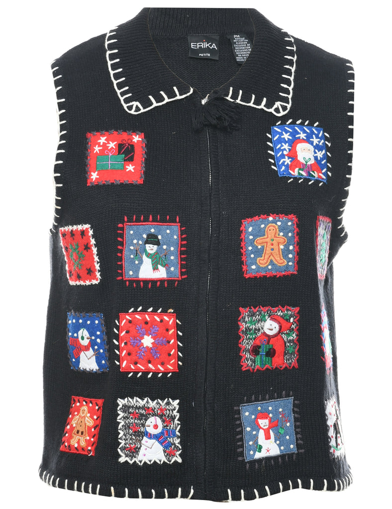 Festive Season Christmas Vest - M