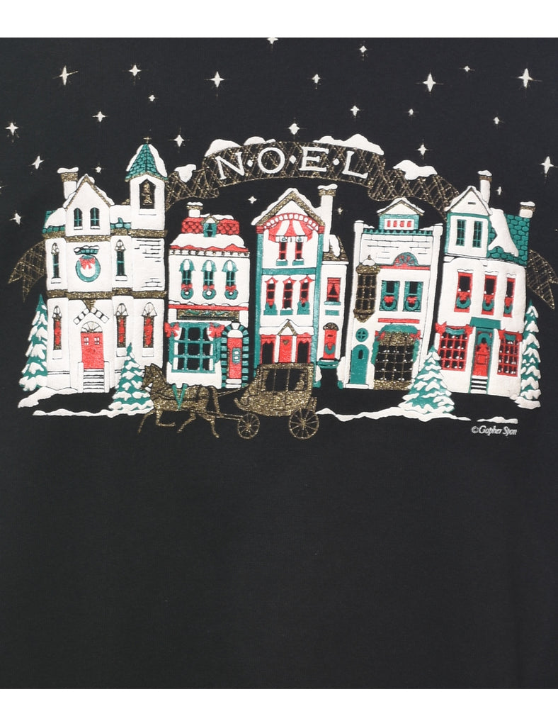 Festive Season Noel Christmas Sweatshirt - XL