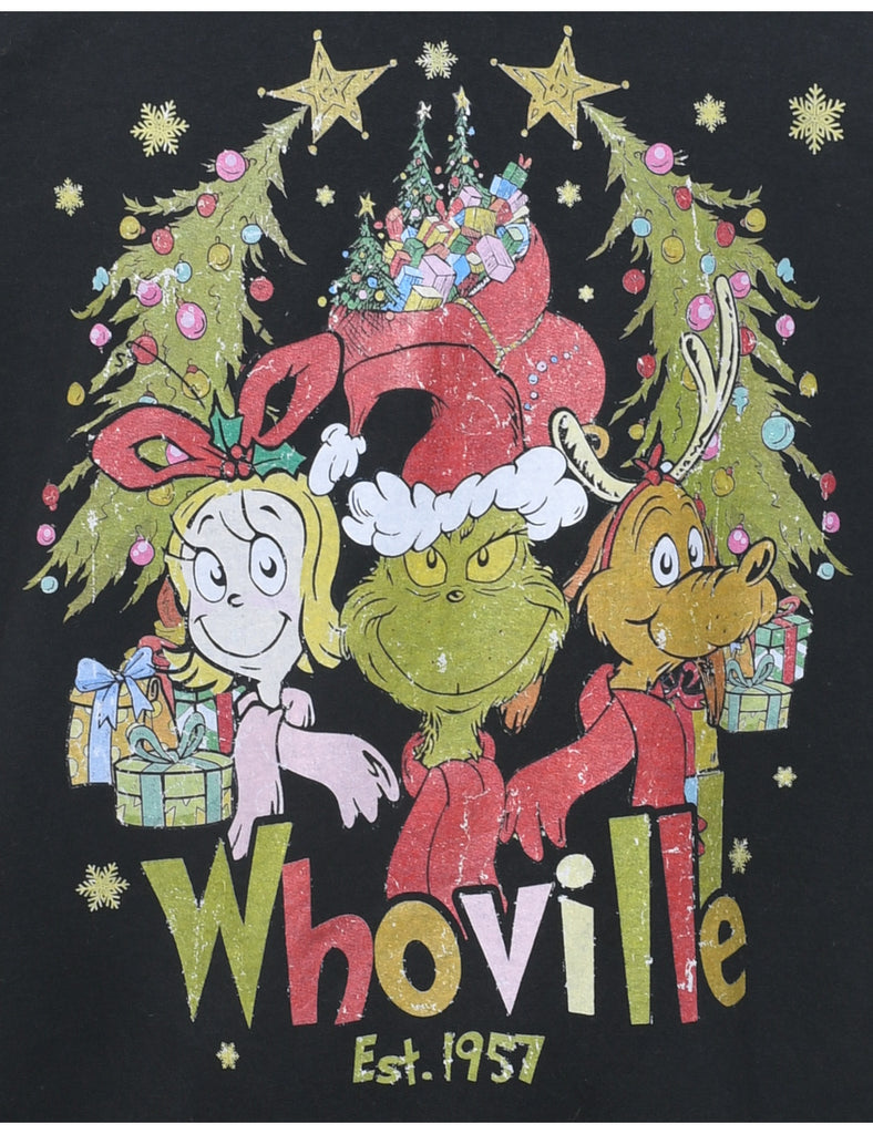 Festive Season Whoville Christmas Sweatshirt - XL