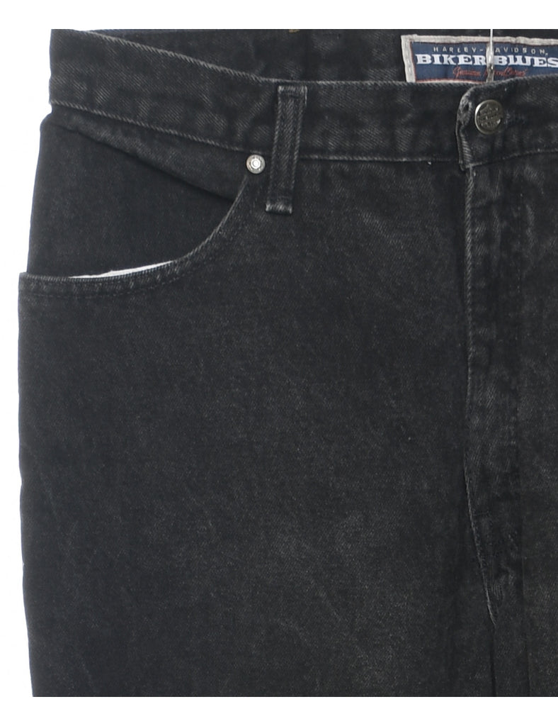 Frayed Tapered Jeans - W34 L30