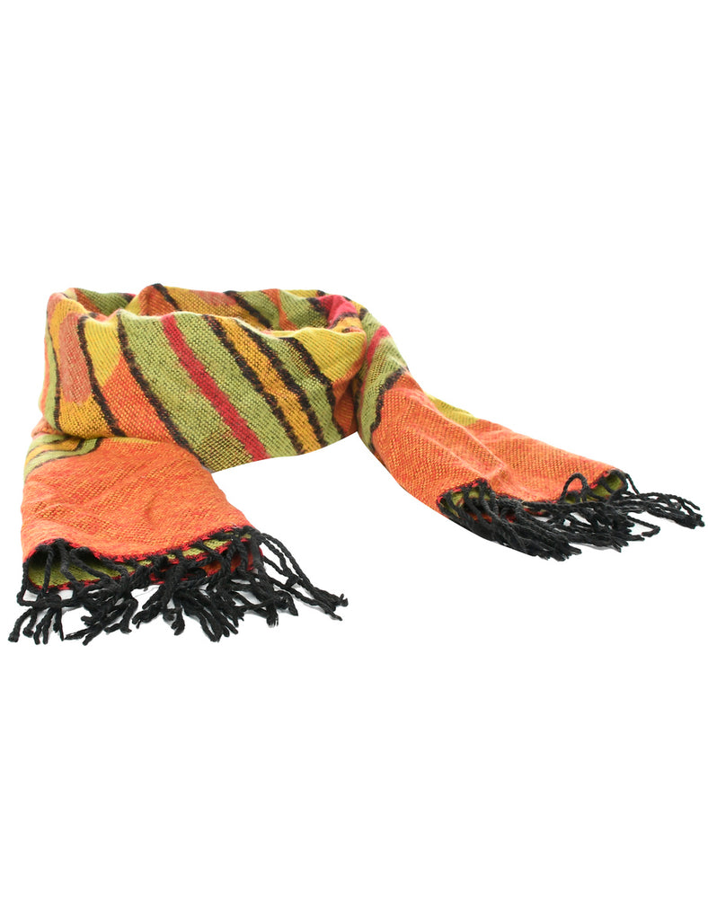 Geometric Pattern Winter Scarf - M