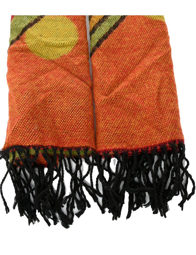 Geometric Pattern Winter Scarf - M