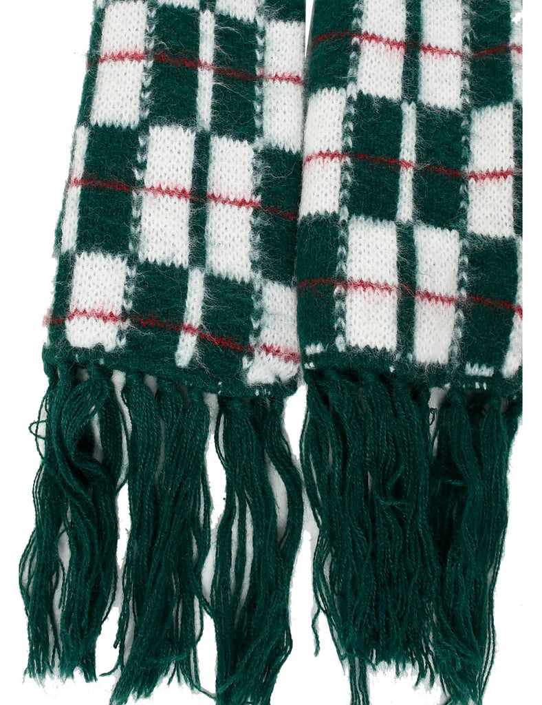 Geometric Pattern Winter Scarf - M