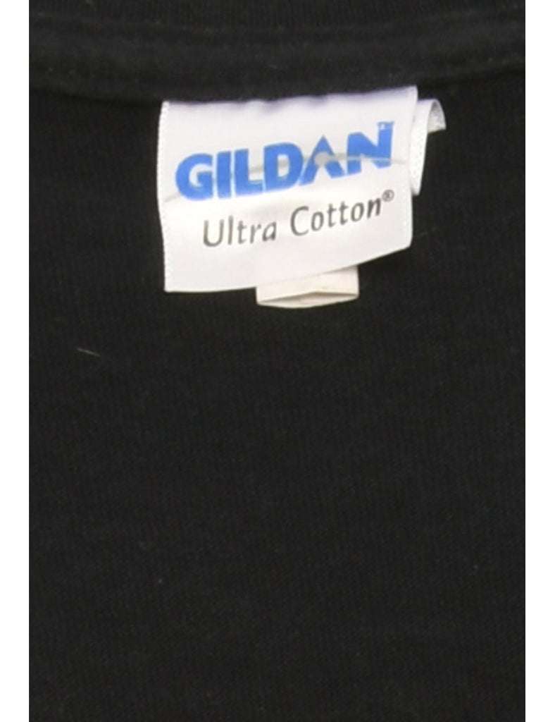 Gildan Mike Galli Printed T-shirt - L