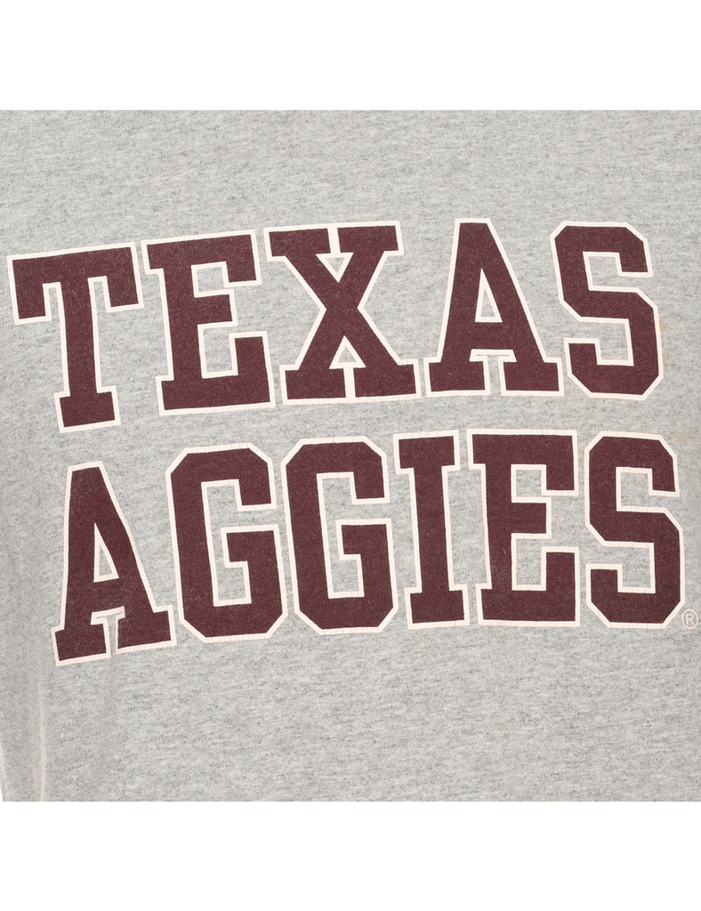 Gildan Texas Aggies Printed T-shirt - M