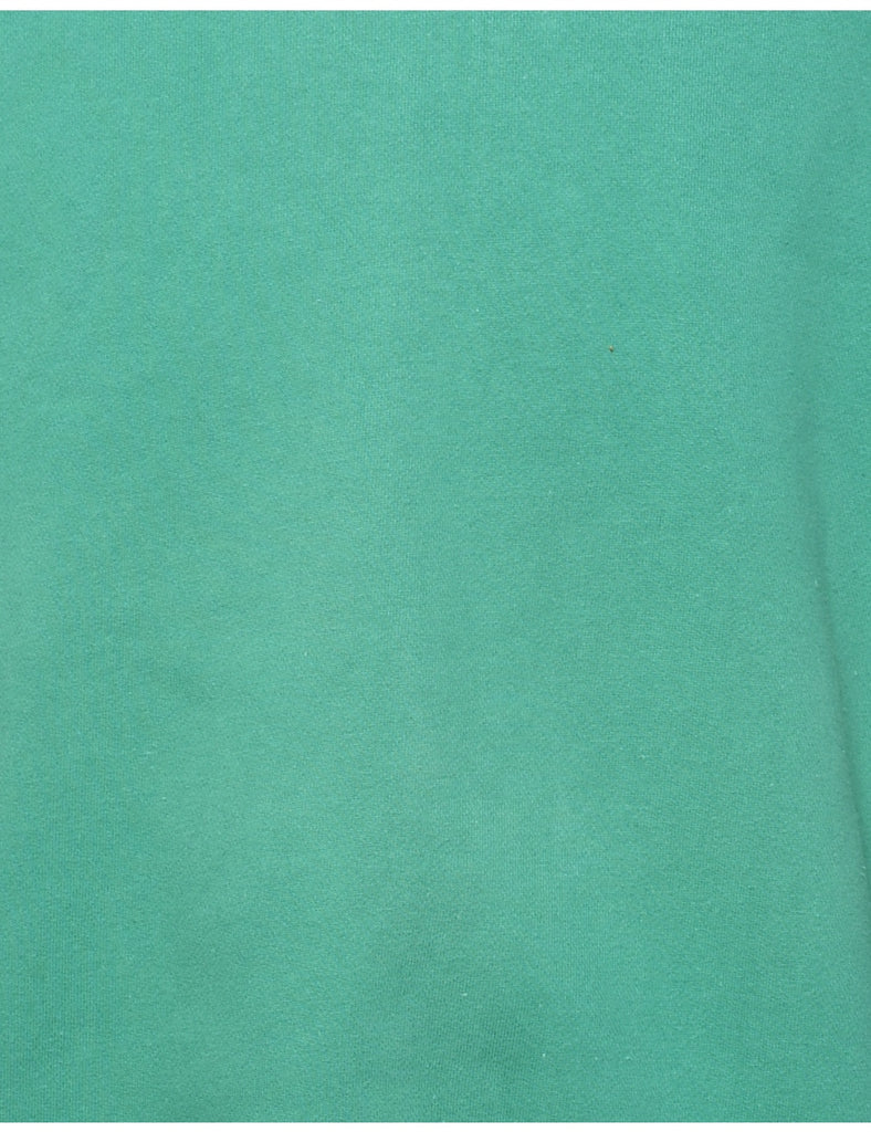 Green & Blue Contrast Sweatshirt - XL