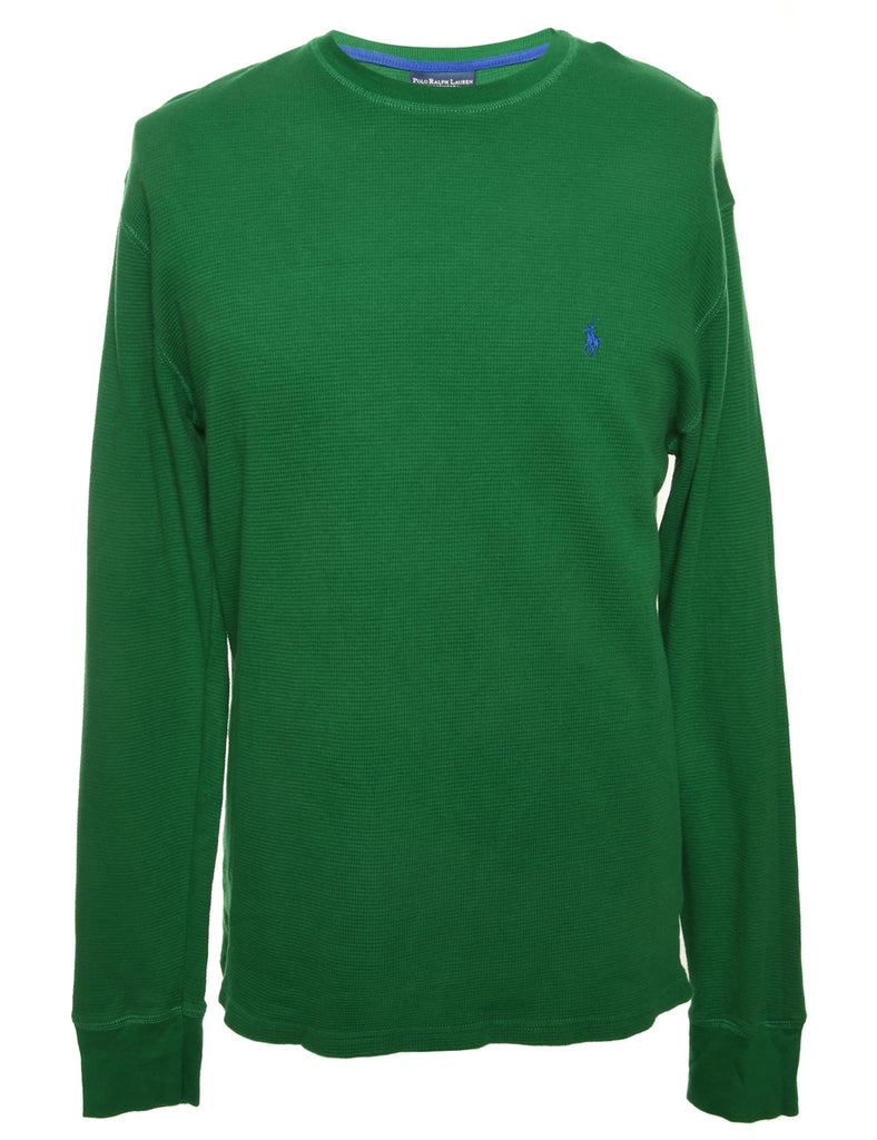 Green Ralph Lauren Plain T-shirt - M