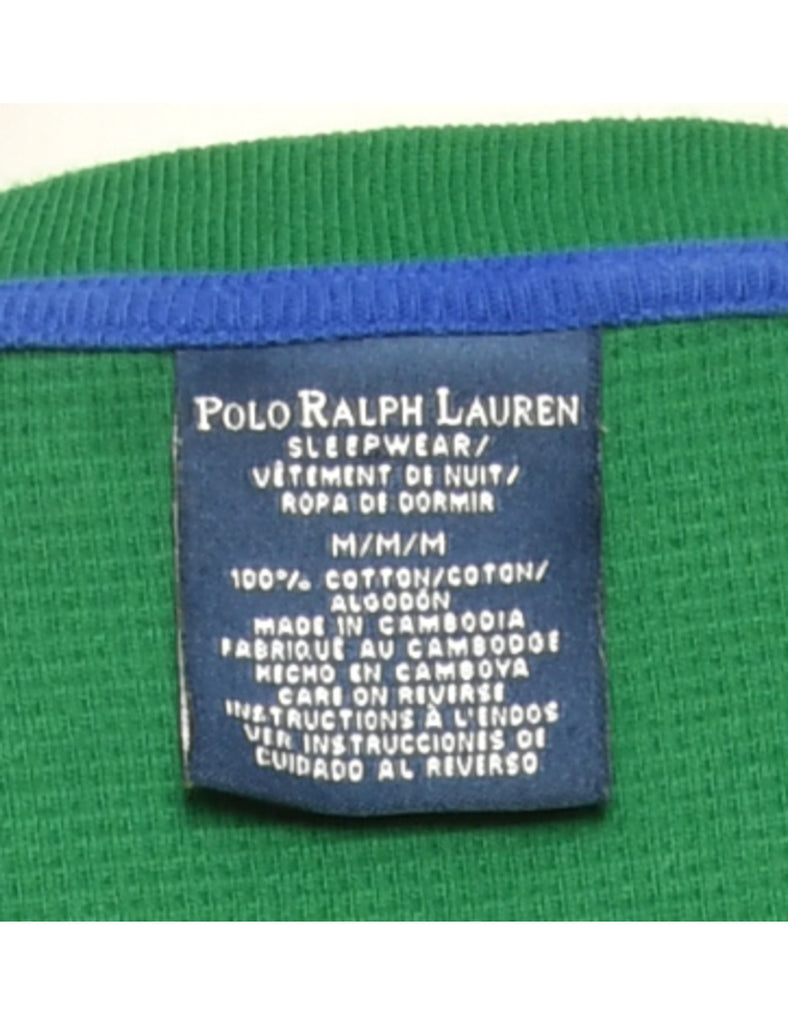 Green Ralph Lauren Plain T-shirt - M