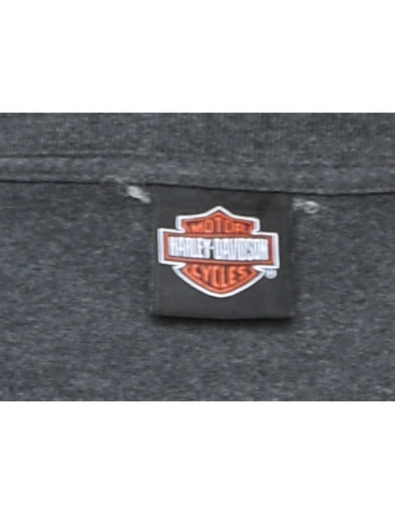 Grey Harley Davidson Vest - XL