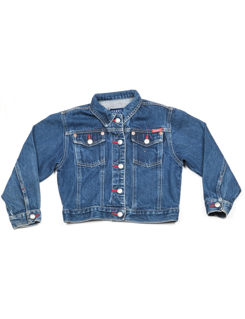 Guess Dark Wash Denim Jacket - 2-3 YEARS