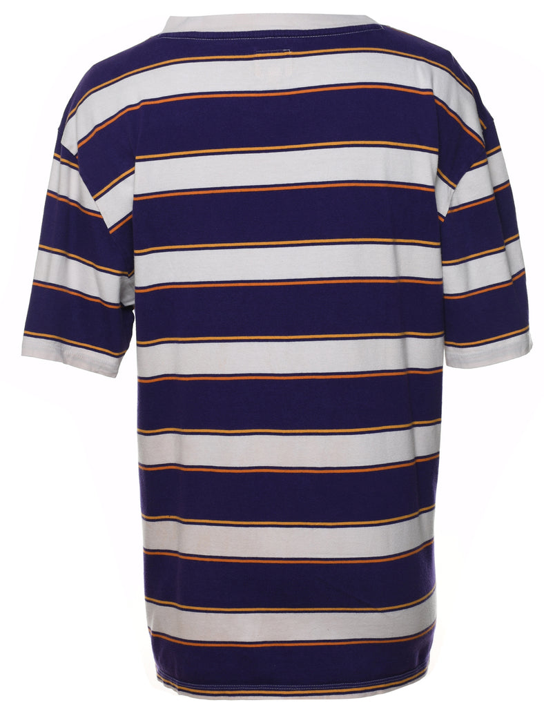 Guess Striped Y2K T-Shirt - L