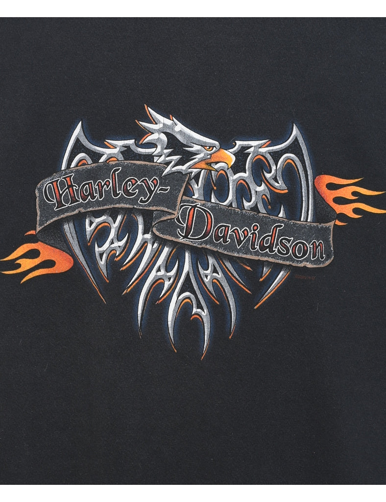 Harley Davidson Printed Sweatshirt - XXL