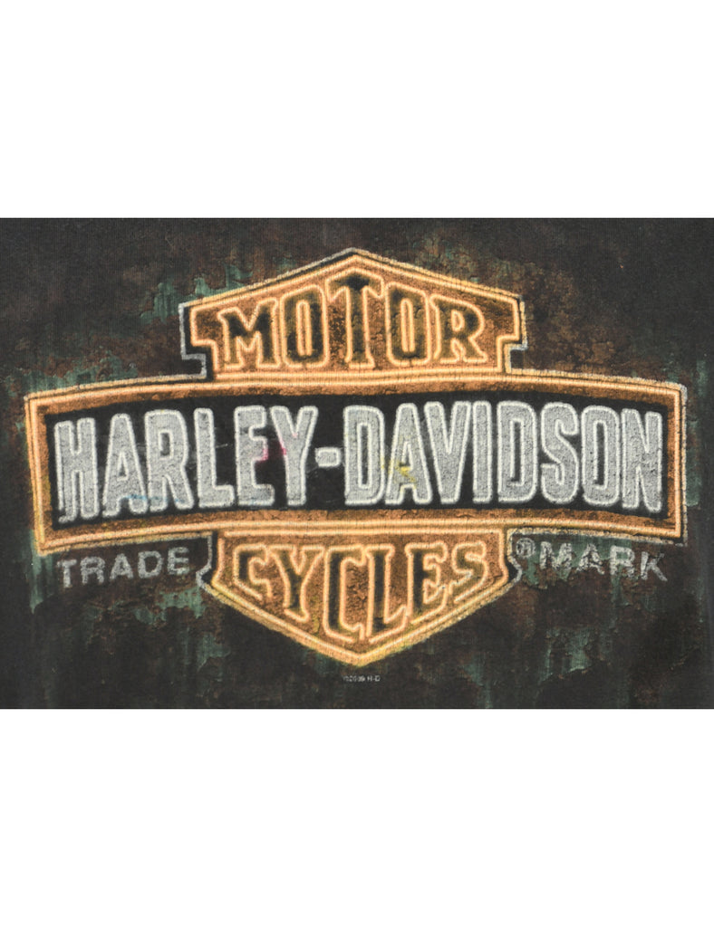 Harley Davidson Printed T-shirt - M