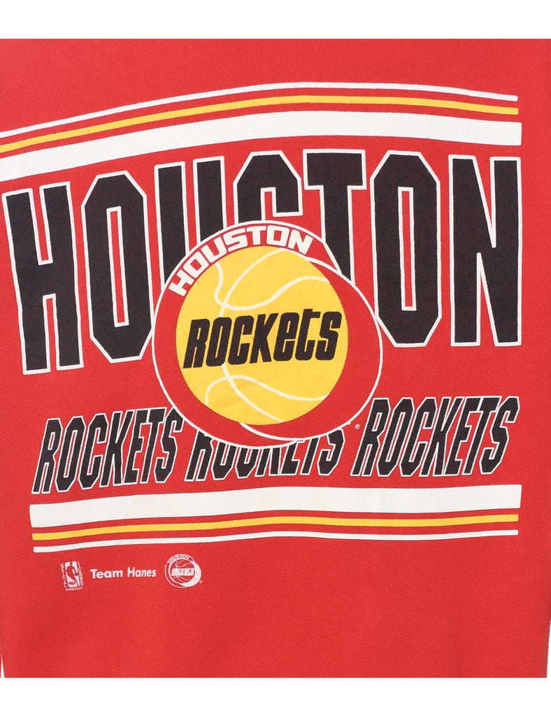 Houston Rockets Basketball Sports Sweatshirt - XL