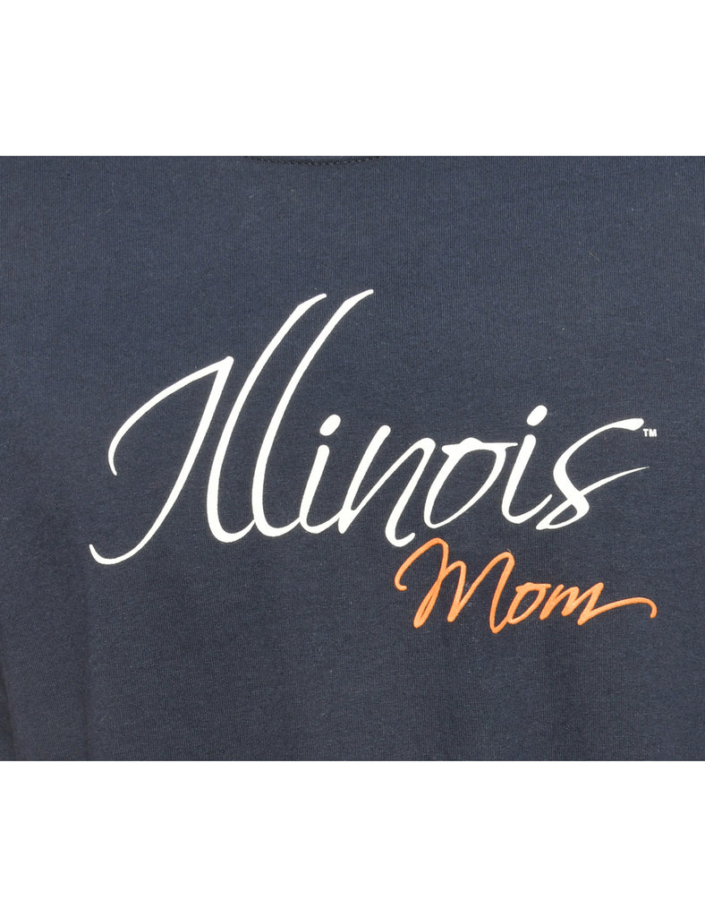 Illinois Mom Printed T-shirt - M