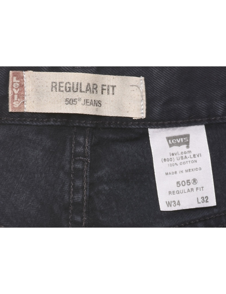 Indigo Levis 505 Jeans - W34 L32