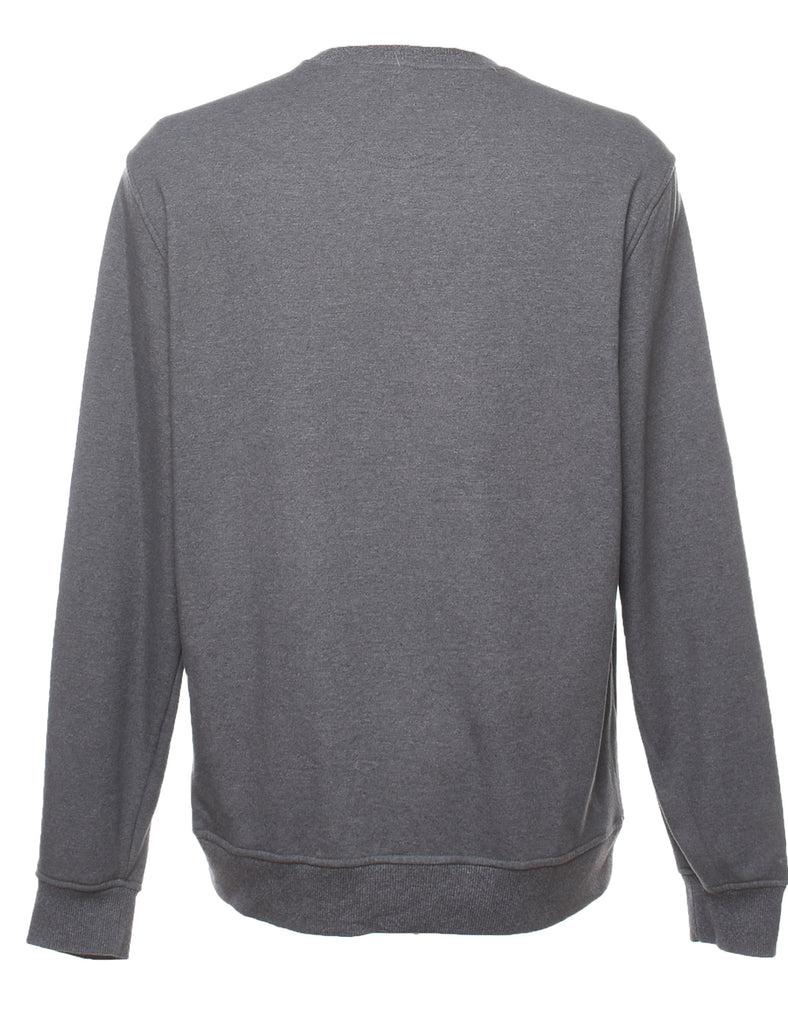 Izod Plain Grey Sweatshirt - M