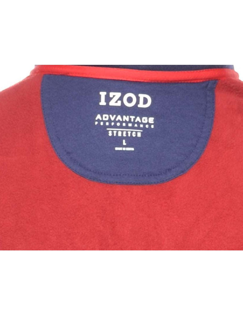 Izod Plain Sweatshirt - L