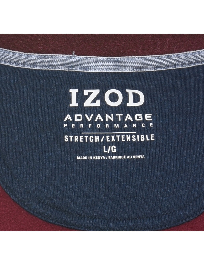 Izod Plain Sweatshirt - L