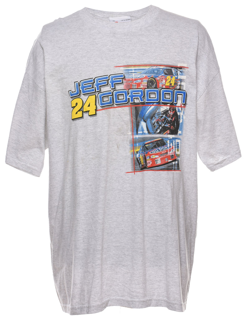 Jeff Gordon #24 Multi-Colour Printed T-shirt - XL