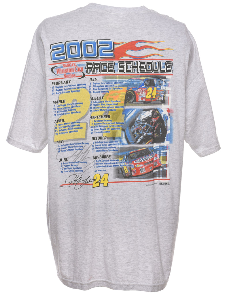 Jeff Gordon #24 Multi-Colour Printed T-shirt - XL