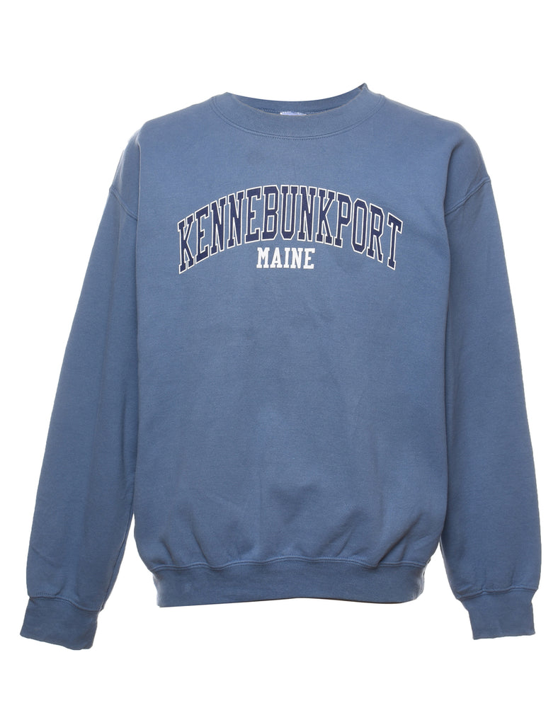 Kennebunkport Embroidered Sweatshirt - M