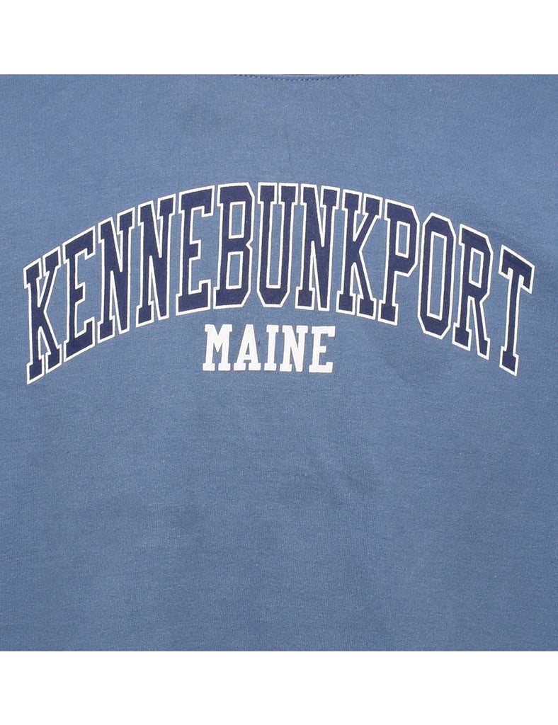 Kennebunkport Embroidered Sweatshirt - M