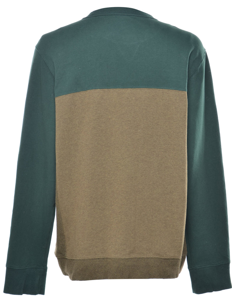 L.L. Bean Two Tone Plain Sweatshirt - L