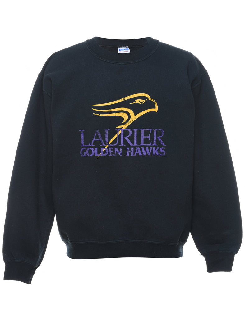 Laurier Golden Hawks Printed Sweatshirt - S