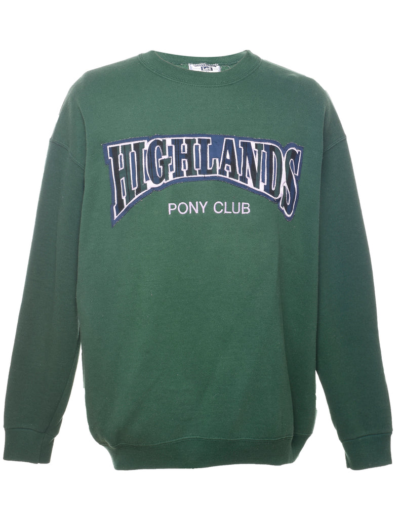 Lee Highlands Pony Club Embroidered Sweatshirt - XL