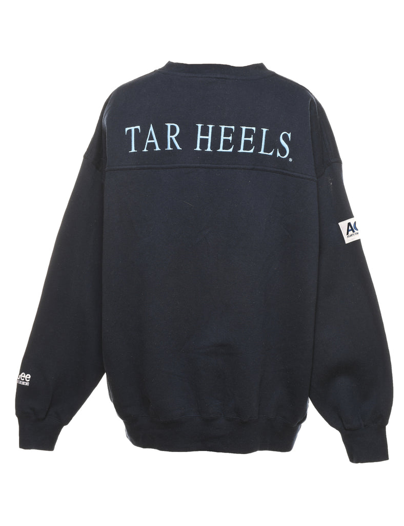 Lee Navy & Light Blue Printed Sweatshirt - XL