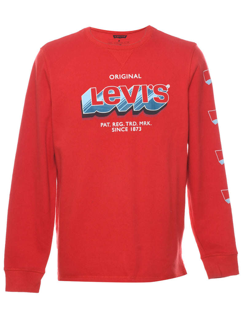 Levi's Printed Sweatshirt - M