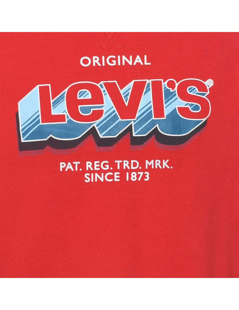 Levi's Printed Sweatshirt - M