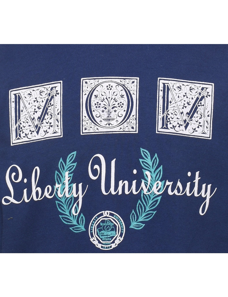 Liberty University Printed Sweatshirt - L